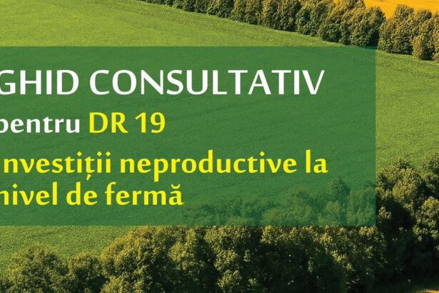afir a publicat in dezbatere publica ghidul de finantare a investitiilor neproductive din ferme 68efaecc59985