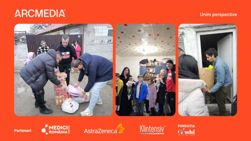 arcmedia aduce bucuria craciunului mai aproape de copiii care au cea mai mare nevoie 6952a1eb28400