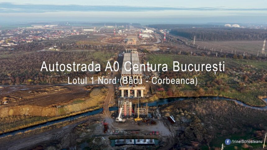 foto autostrada bucurestiului a0 care mai este stadiul lucrarilor la lotul 1 nord ce ar putea fi dat in trafic anul viitor 693d77a5cac6a