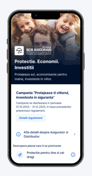 asigurarea de viata activ dezvoltata de bcr asigurari de viata vig este de astazi disponibila direct in ecosistemul digital george 100 online 696dd73e154e7
