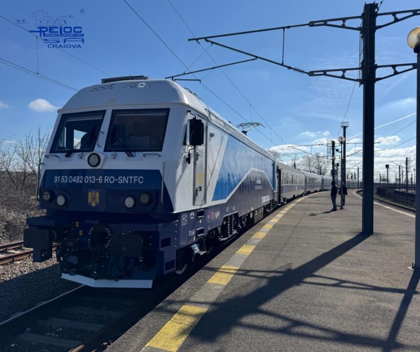 reloc craiova anunta finalizarea probelor la inca o locomotiva modernizata prin pnrr 69b019716890b