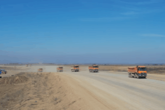 video autostrada a7 bacau pascani umbrarescu a mobilizat peste 600 de muncitori pe loturile 2 si 3 realizate peste 40 69b3f464b9e0d