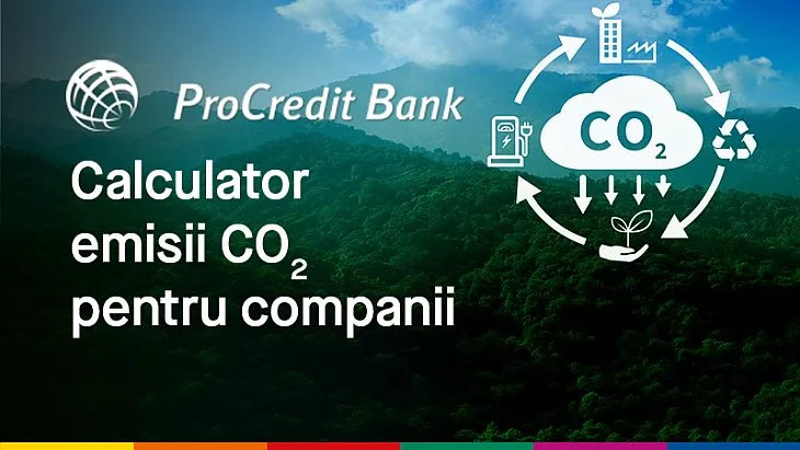 procredit bank romania lanseaza calculatorul de emisii coe28282 pentru a sprijini imm urile pe drumul lor catre decarbonizare 69ce94ac073b4